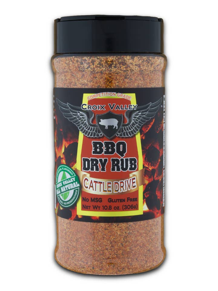 Valley Cattle Drive BBQ Dry Rub for wholesale by Croix Valley Foods