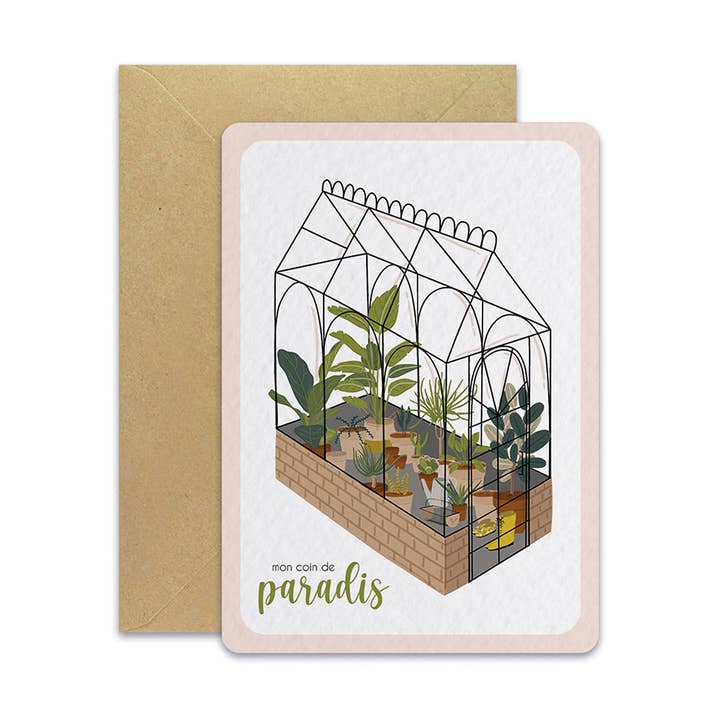 Maison Joliette - Vendita all'ingrosso Cartoline - Giardino Segreto Serra - Cartolina0