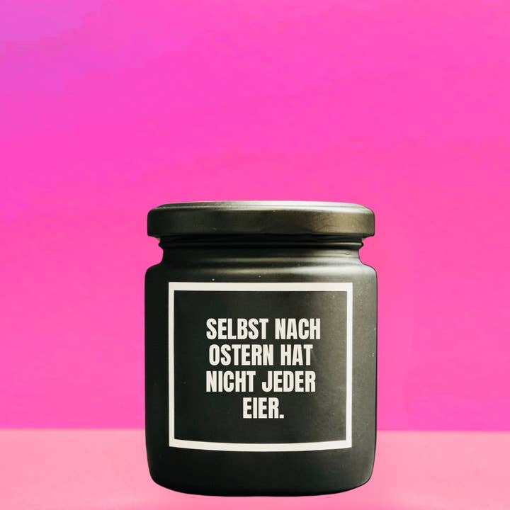 Scented candle | EVEN AFTER EASTER, NOT EVERYONE HAS BALLS. for wholesale by geilstekerze