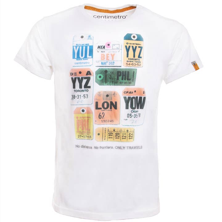 COTTON LABEL T-SHIRTS for wholesale by Il Centimetro