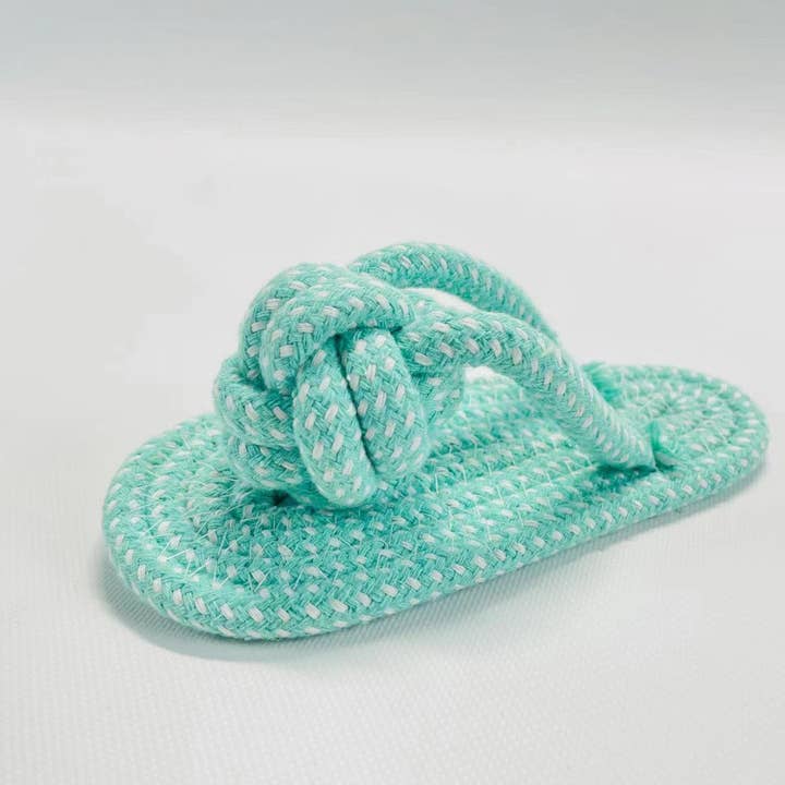 Monli Handcrafted Pet Toys - Vendita all'ingrosso Giocattolo di corda - Cani - Giocattolo per cani a forma di pantofole fatte a mano, giocattoli divertenti per cani12