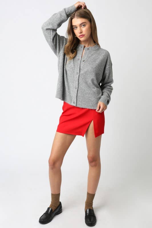 Olivaceous - Venta al por mayor Falda - Mujer - Falda Mini Renee10