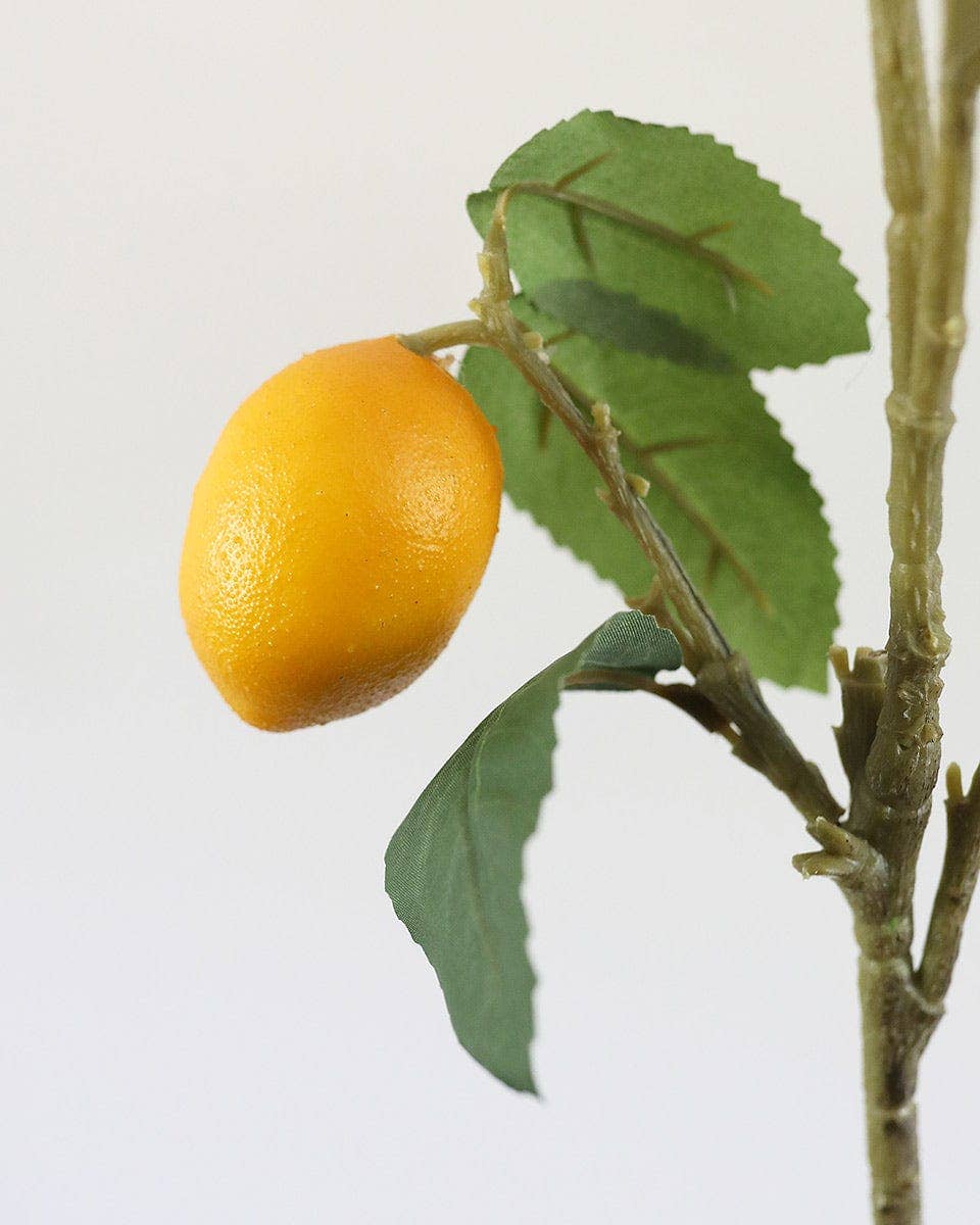 Prestige Botanicals - Wholesale Artificial Plant - Artificial Fruit Lemon Branch 37.5"3