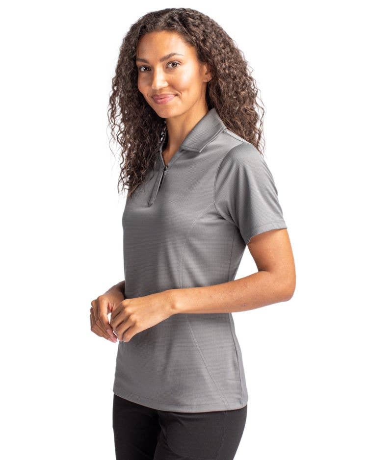Cutter & Buck - Wholesale Polo - Women's - Cutter & Buck CB Drytec Genre Textured Solid Womens Polo13