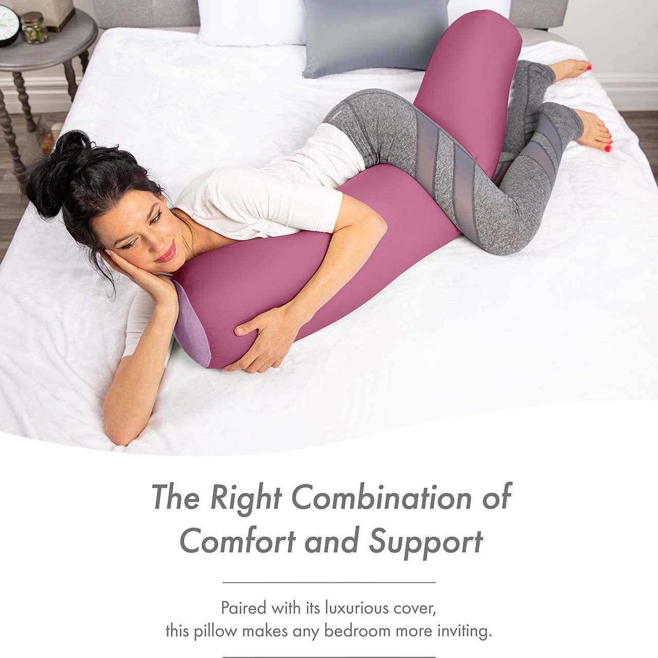 Husband Pillow – wholesale Nursing pillow/pad – Maternity – Microbead Body Pillow for Maternity Pregnant Women - 48" X 8"36