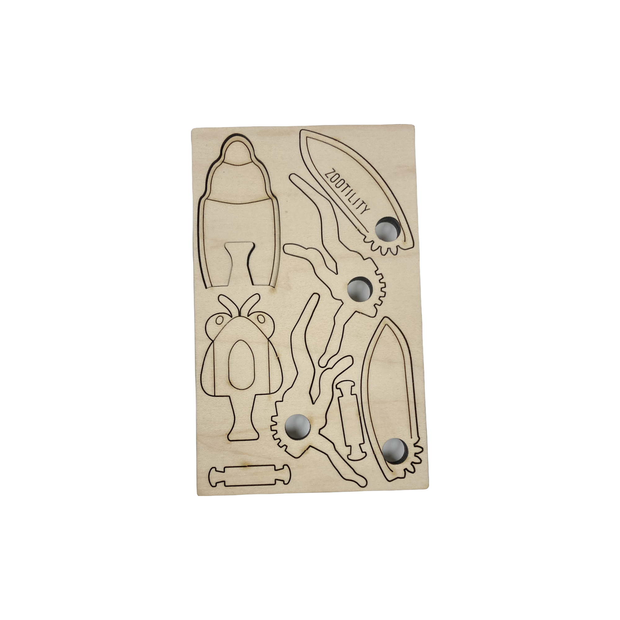 Zootility - Wholesale Puzzle - Kids - Loopets Puzzle Toy - Insects10