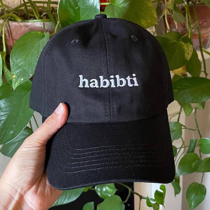 Stitch4pali - Vendita all'ingrosso Cappellino da baseball - Unisex - Cappellino da baseball ricamato in arabo Habibi Habibti2