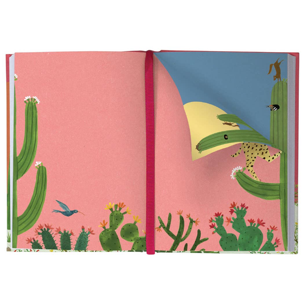 Roger La Borde - Wholesale Journal/Diary - Cactus Grove Illustrated Journal  - AS 0785