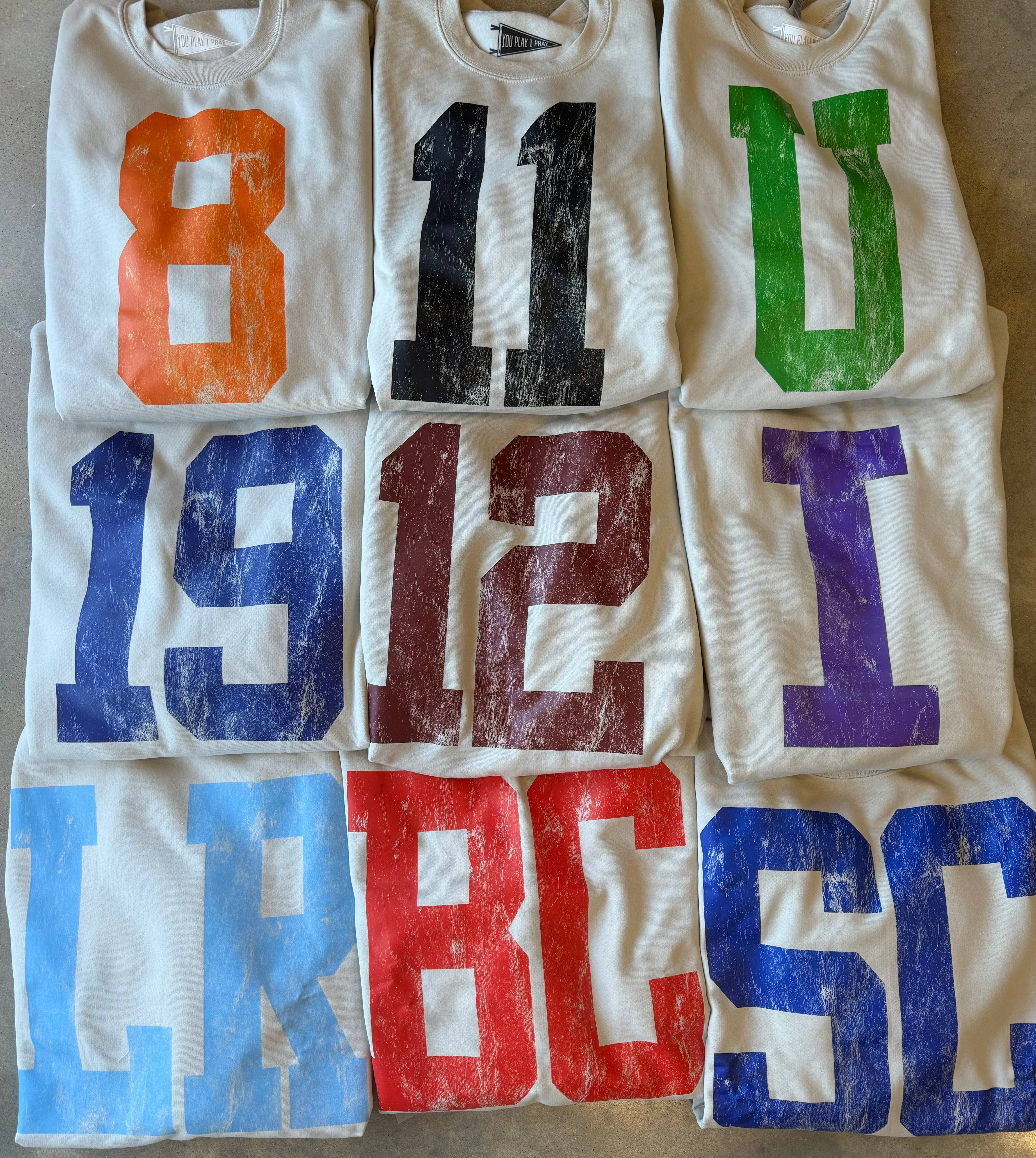 You Play I Pray - Wholesale Graphic Sweatshirt - Women's - Custom #1 Fan | Gameday Sweatshirt | Graphic Tee2