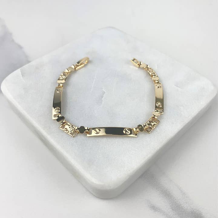 DIJU Jewelry - Wholesale - 18k Goud Gevuld ID Slaaf Olifanten Schakel Groothandel Sieraden Benodigdheden2