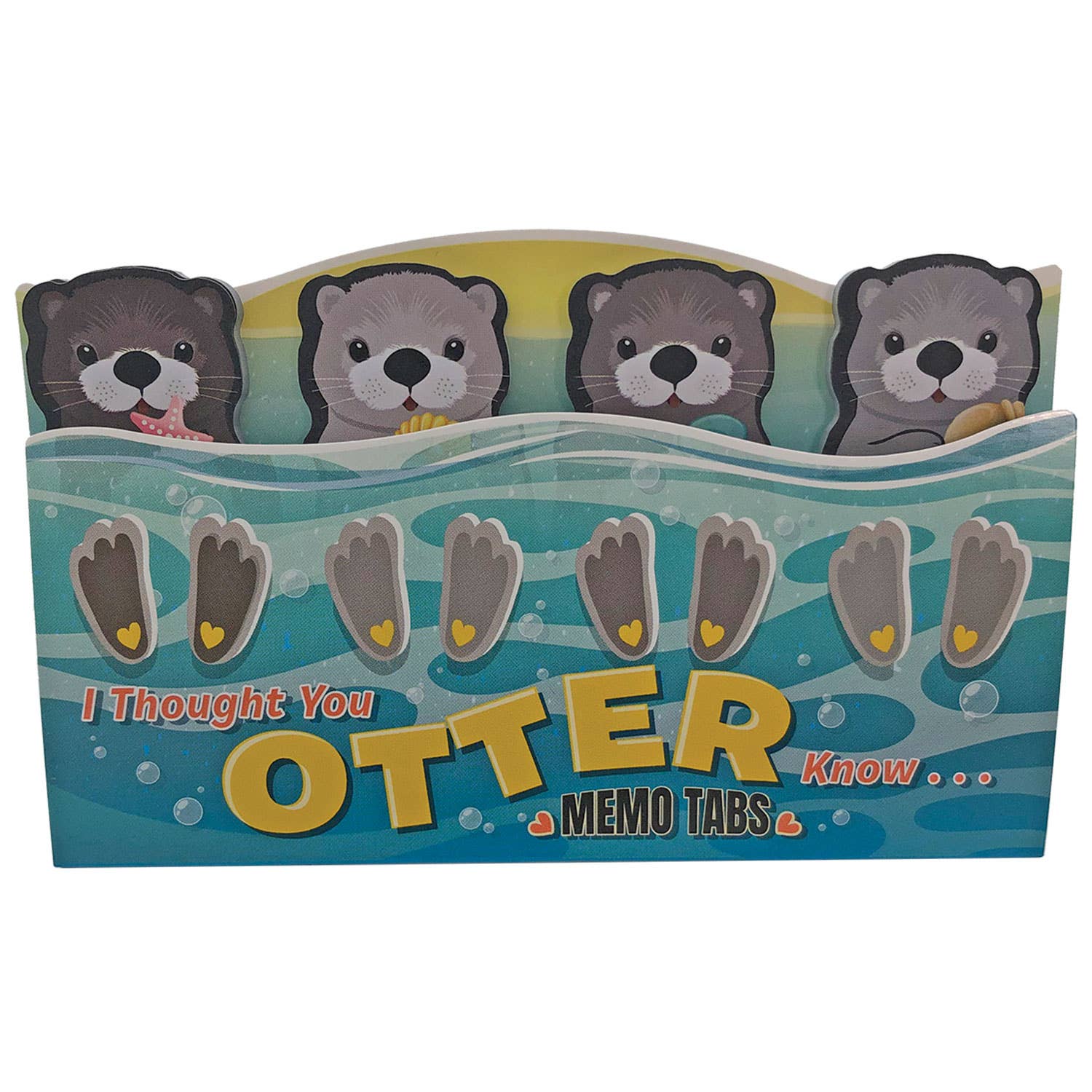 Streamline - Wholesale Bookmark - You Otter Know Memo Tabs1