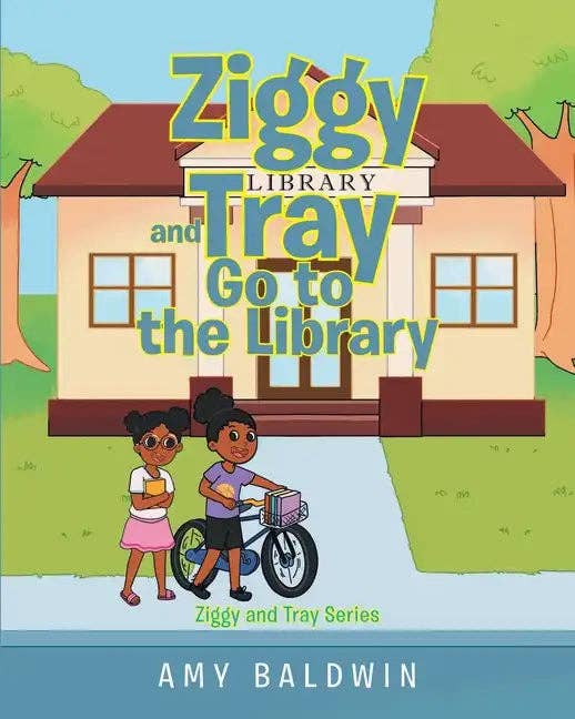Books by splitShops - Wholesale Early Reader Book (6-8) - Ziggy and Tray Go To The Library - Paperback0
