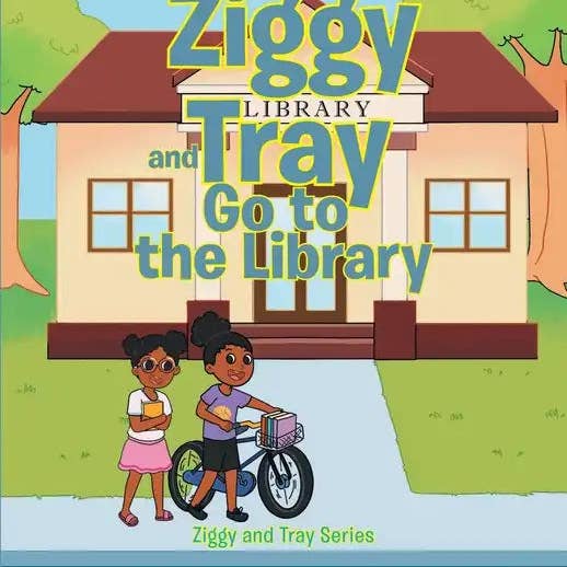Books by splitShops - Wholesale Early Reader Book (6-8) - Ziggy and Tray Go To The Library - Paperback