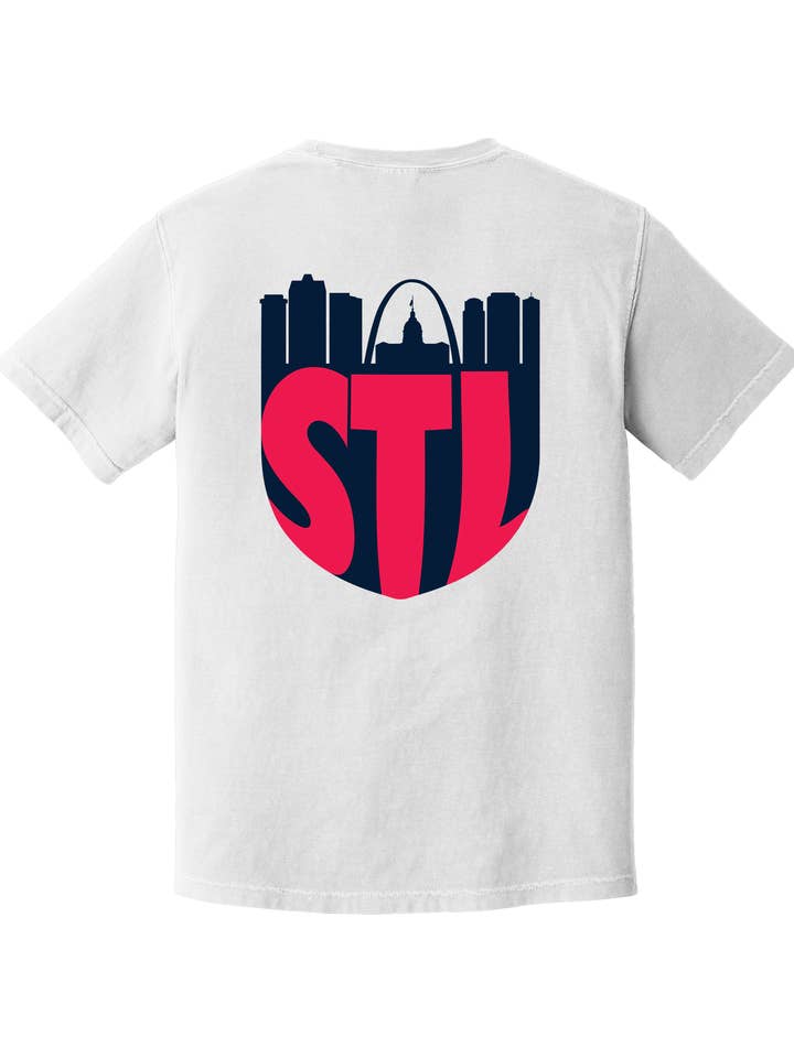 T-shirt de football STL CITY pour la vente par Gateway Apparel