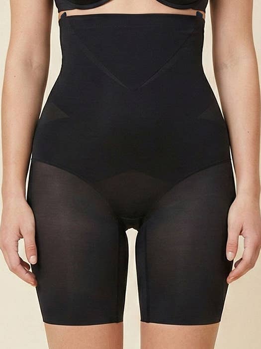 Shorty gainant taille haute-4 baleines de soutien-90052-SHP-3 pour la vente par Best Underwear Line