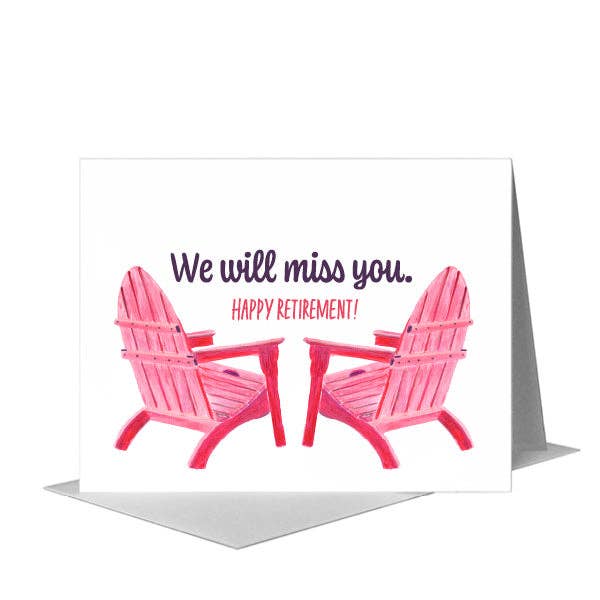 Adirondack, Tarjeta de Felicitación (#8091B) para venta al por mayor de Printed Canvas