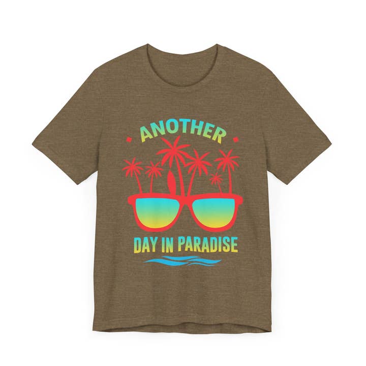 RC'nSONS - Wholesale Screen Printed T-Shirt - Unisex - Another Day In Paradise Unisex Tee47