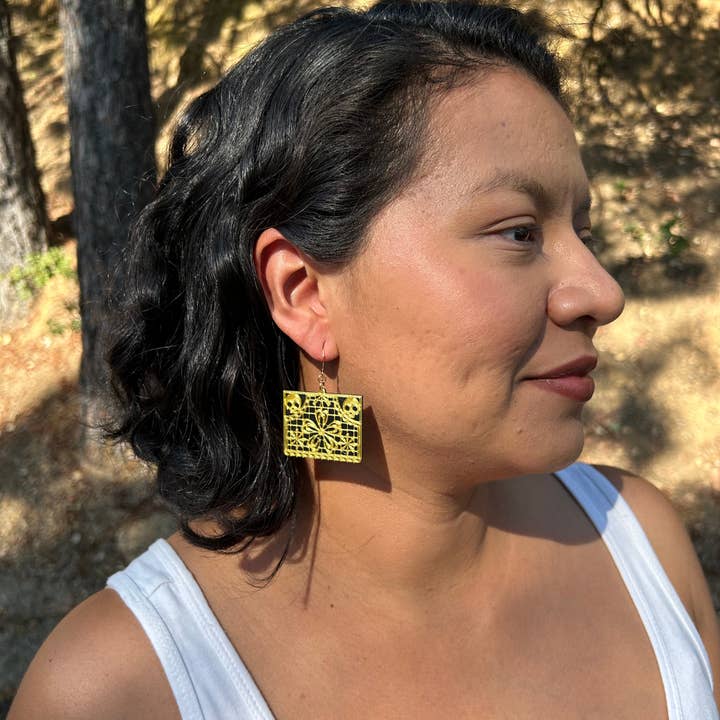 Eres Una Maravilla - Wholesale Dangle Earrings - Quantum Papel Picado5