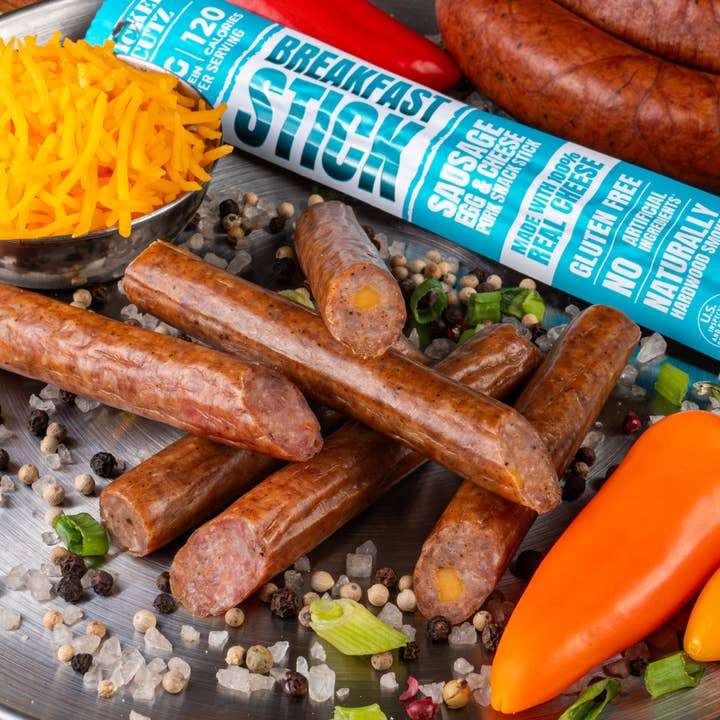 Wicked Cutz - Wholesale Jerky - Sausage Egg & Cheese Stick2