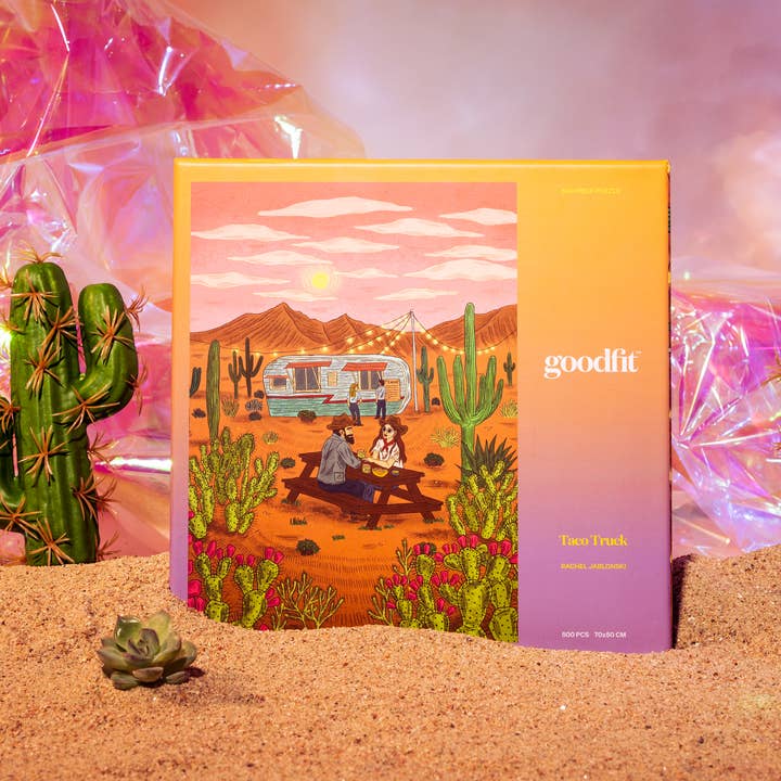 Taco Truck - 500 Piece Puzzle for wholesale by Goodfit Puzzles