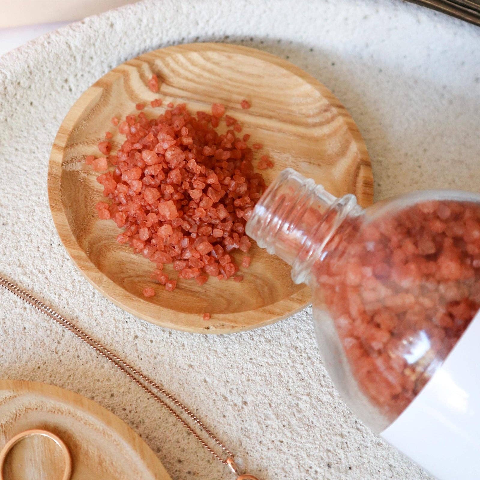 Summer Salt Body - Wholesale Bath Soak/Milk - Salt Soak | Rose & Geranium - 350g1