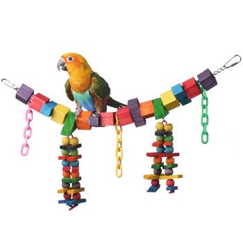 Super Bird Creations, LLC - Wholesale Bird Swing/Toy - Rainbow Bridge Jr.0