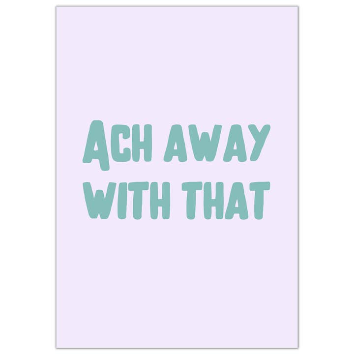 GET AWAY PRINT- NOW £4.80 AT CHECKOUT for wholesale by Parful Stuff
