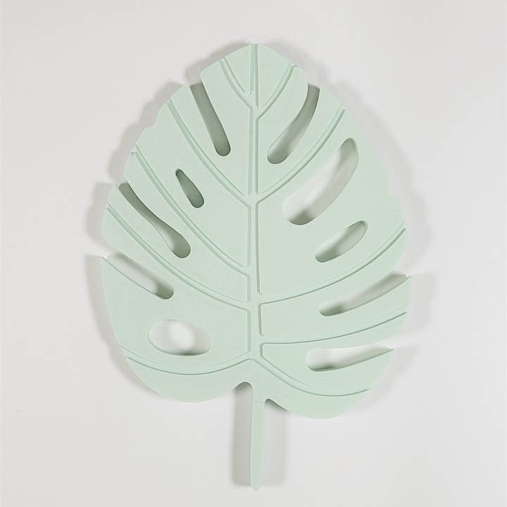 Monstera leaf coaster | tray | dish for wholesale by Three Springs Candle Co.