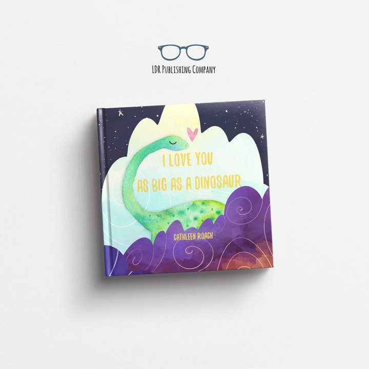 JE T'AIME AUSSI GRAND QU'UN DINOSAURE pour la vente par LDR Publishing Company