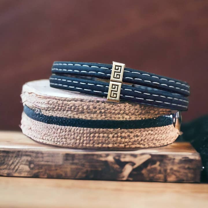 Sam unisex cork bracelet for wholesale by Karmyliege