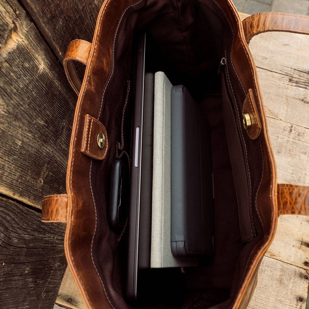 Steel & Clover – wholesale Bärkasse - Dam – Grande Prairie Lädermarknadsväska8