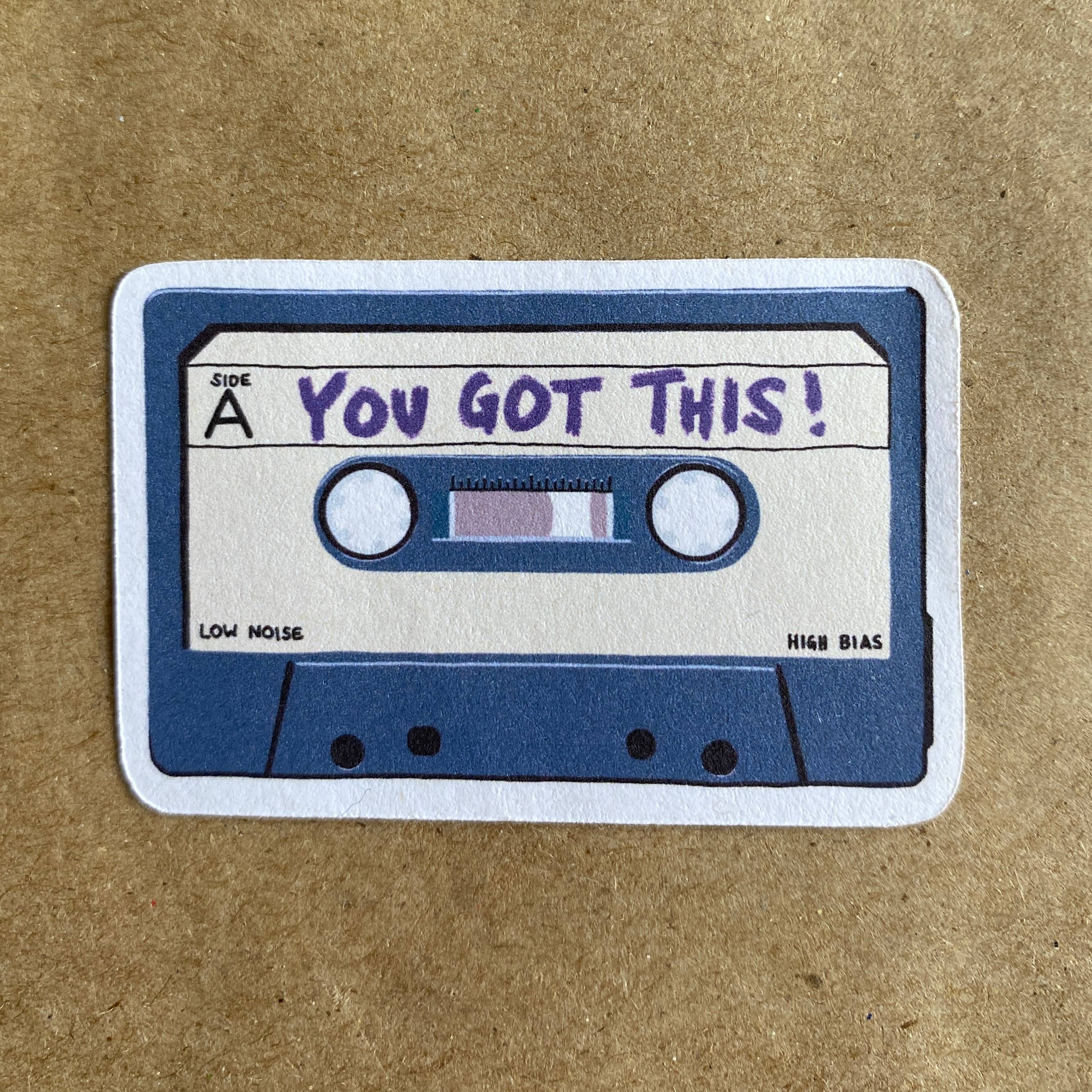 AnneArchy - Wholesale Sticker - Je hebt deze sticker op cassetteband0