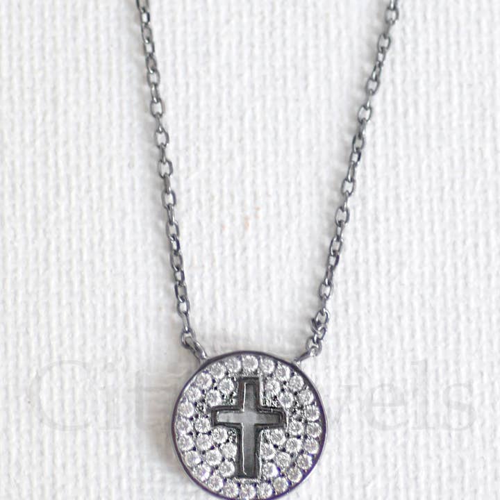 FELIX Z DESIGNS - Wholesale Pendant/Charm Necklace - 925 CZ Cross Necklace1