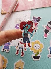 Undertale Sticker Set for wholesale by Ellesdoodlebox