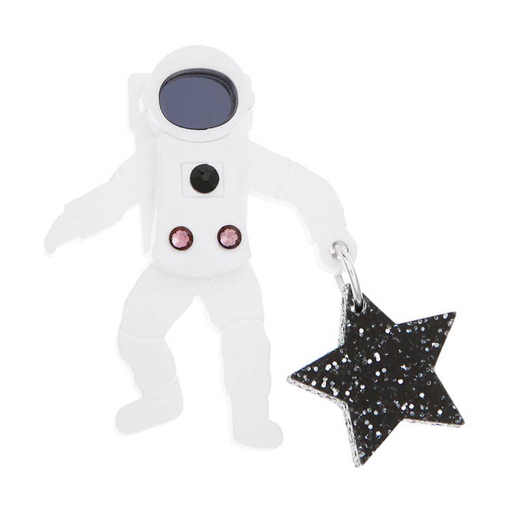 Astronaut Brooch for wholesale by Little Moose