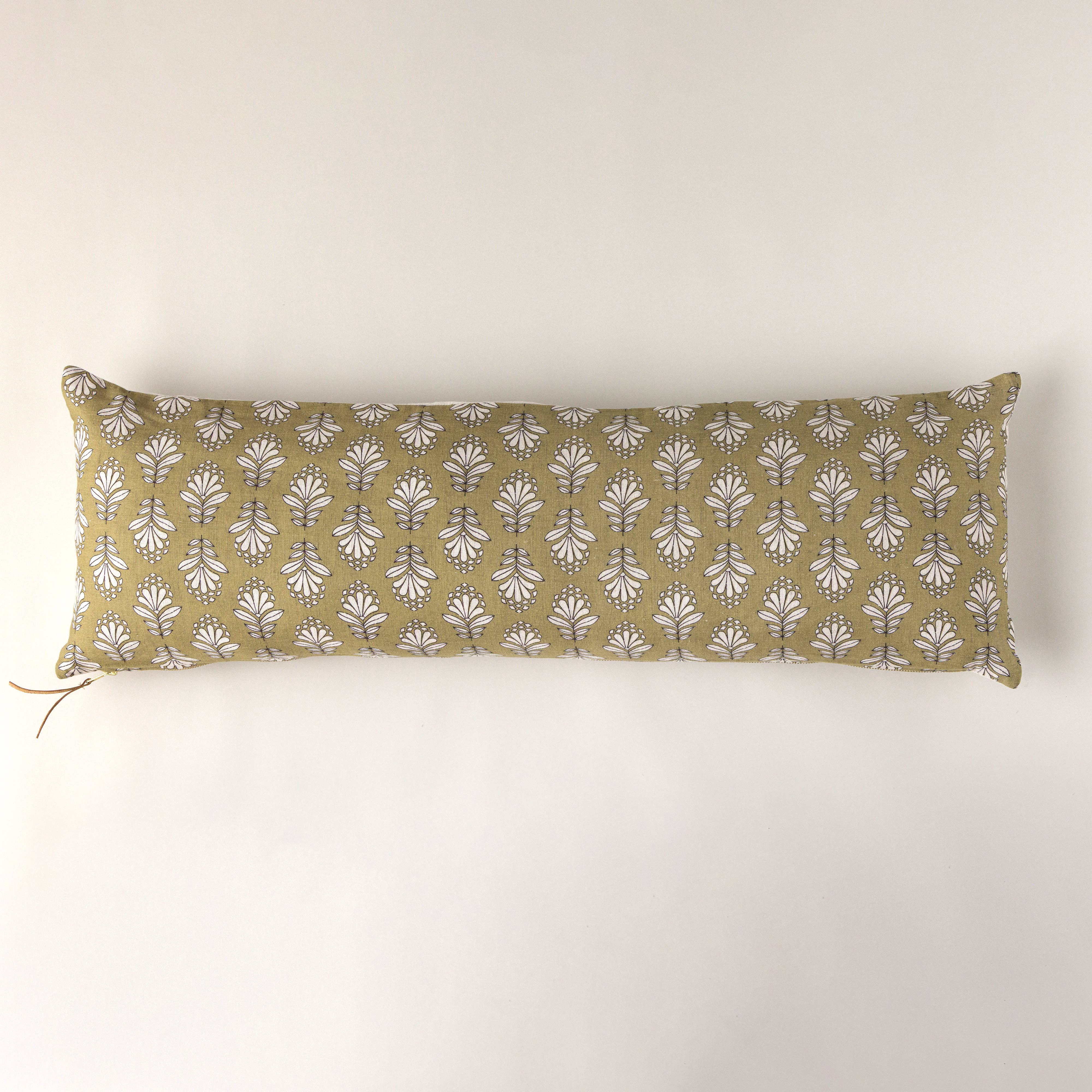 Co.House Designs - Wholesale Throw/Decorative Pillow - Charlie Block Print Pillow0