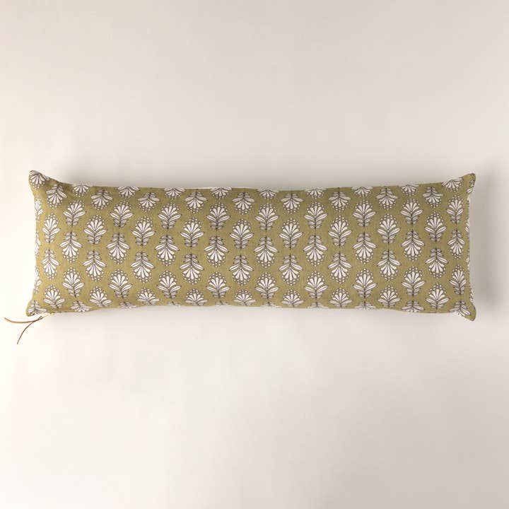 Co.House Designs - Wholesale Throw/Decorative Pillow - Charlie Block Print Pillow