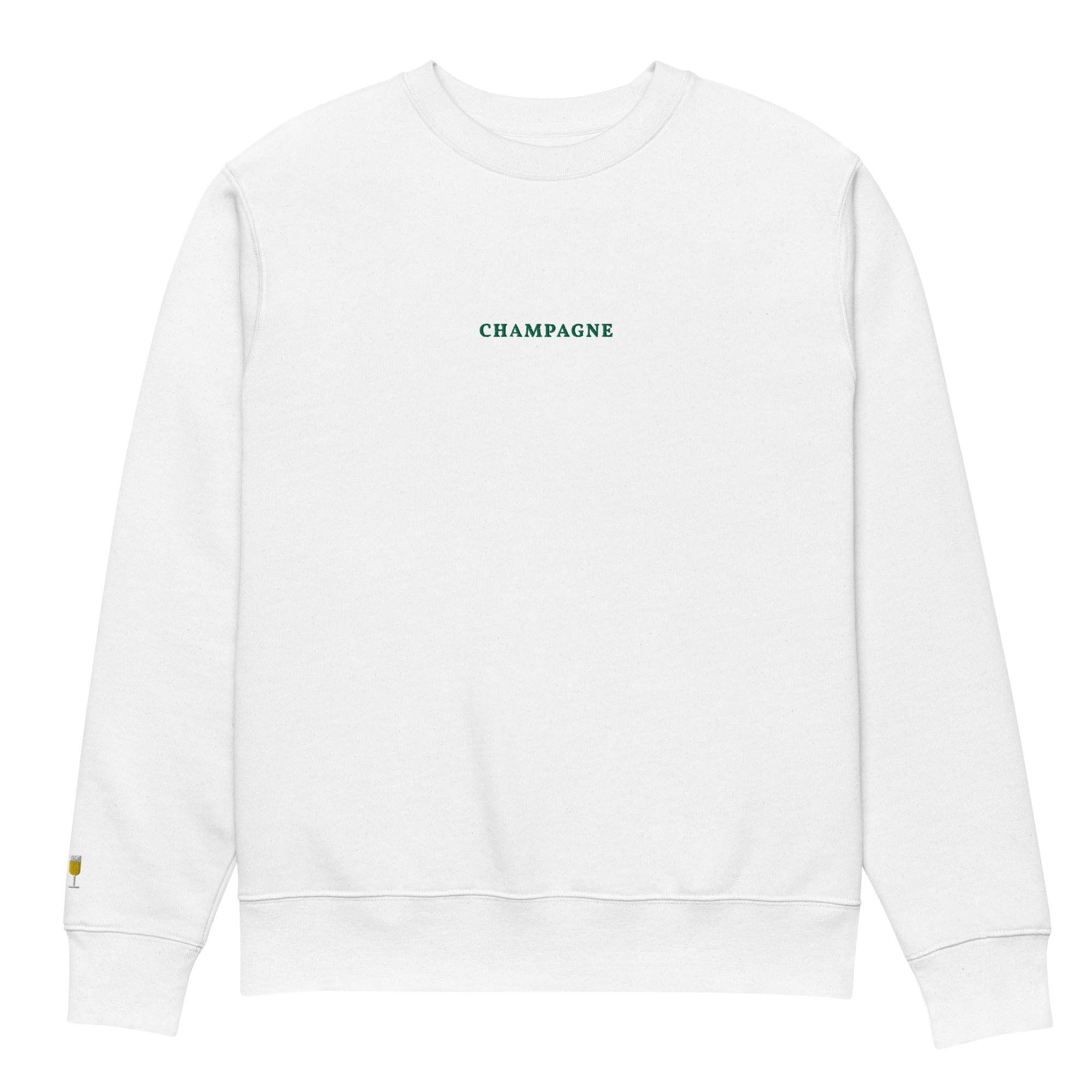 The Refined Spirit - Wholesale Sweatshirt - Unisex - Champagne - Organic Sweatshirt2