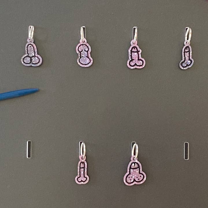 Knob stitch markers for wholesale by Yarnistry