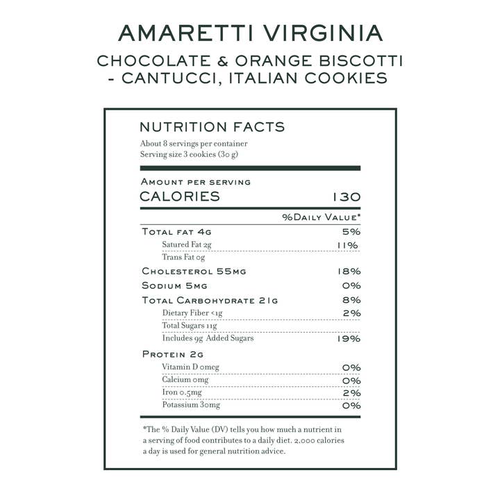 Mercato di Bellina - Wholesale Cookie - Chocolate & Orange Biscotti - Cantucci, Italian Cookies 2