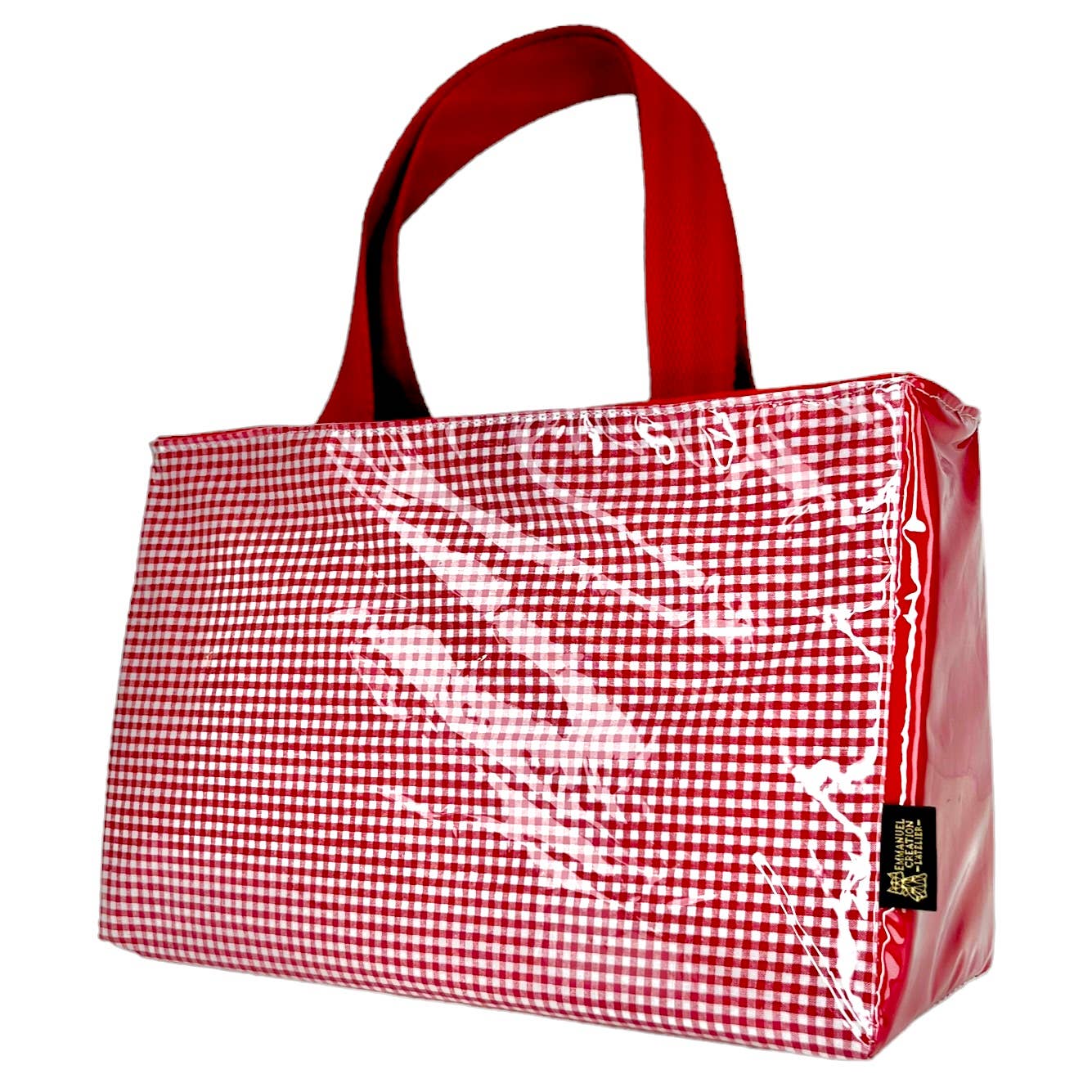 Emmanuel Création - Wholesale Cooler/Cooler Bag - Isothermal bag S, “Vichy” red0