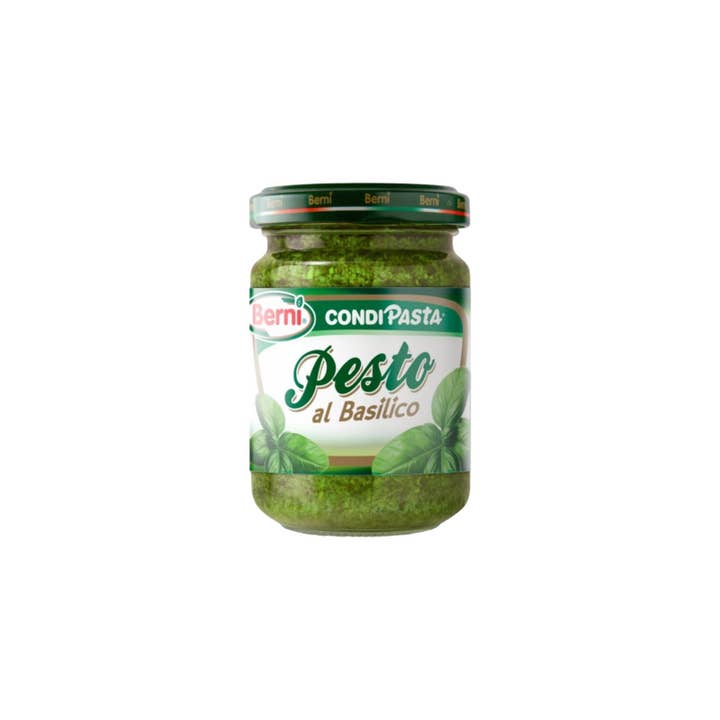 Made in eatalia - Wholesale Pesto - Berni CondiPasta Basil Pesto Sauce 135g
