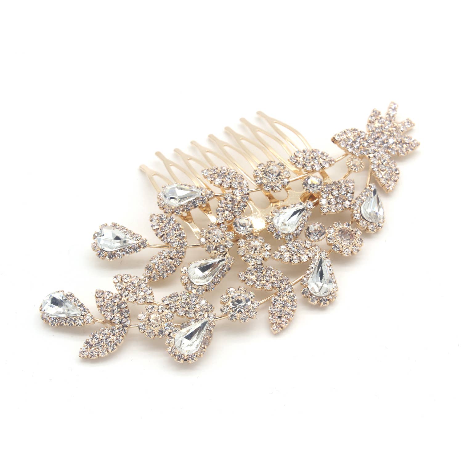 Diacly - Vente Épingles à cheveux - Série de peignes à cheveux à thème nuptial Flower1