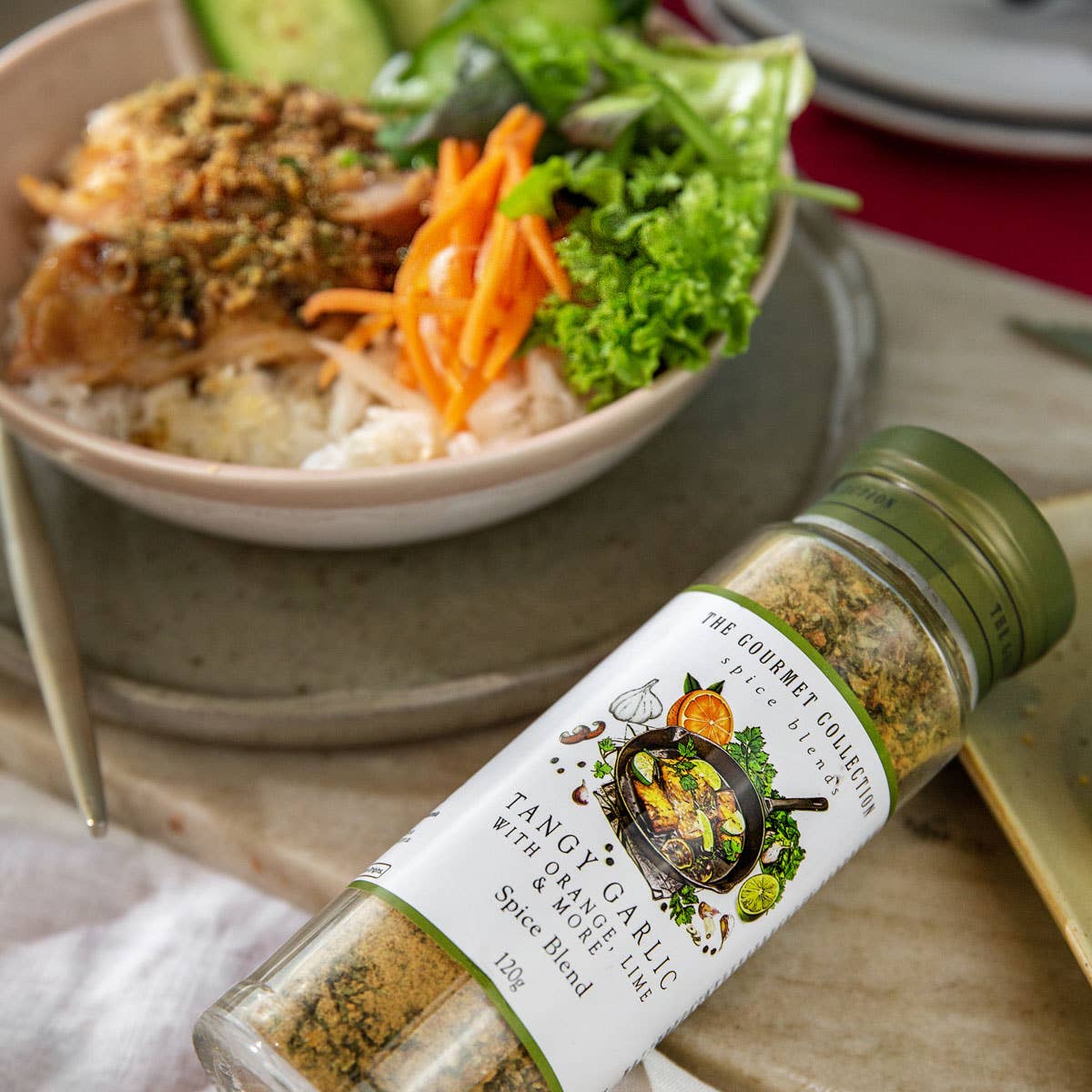 Grill Society - Wholesale Dried spice mix - The Gourmet Collection Tangy Garlic2