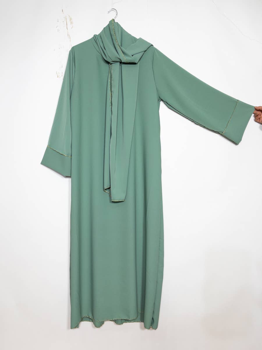 IDEAL OUTFIT - Wholesale Kaftan - Women's - Medina silk abaya for women ref:2377pk26