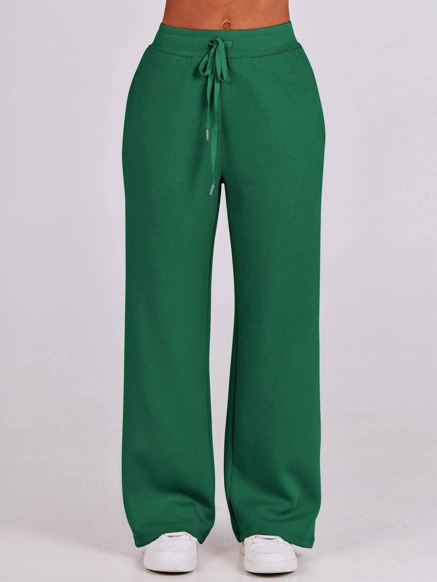 Queen Fashion - Wholesale Top & Skirt Set - Women's - long sleeved sweater wide leg pants two piece set44