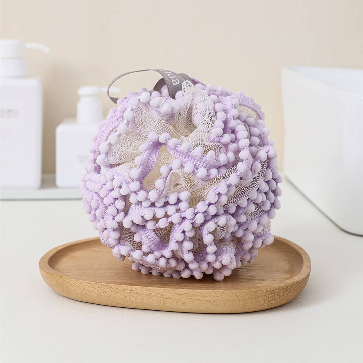 ACCITY - Wholesale Bath Pouf/Sponge - LARGE BATH POUF SUPER SOFT BATH POUF_CWMM33411