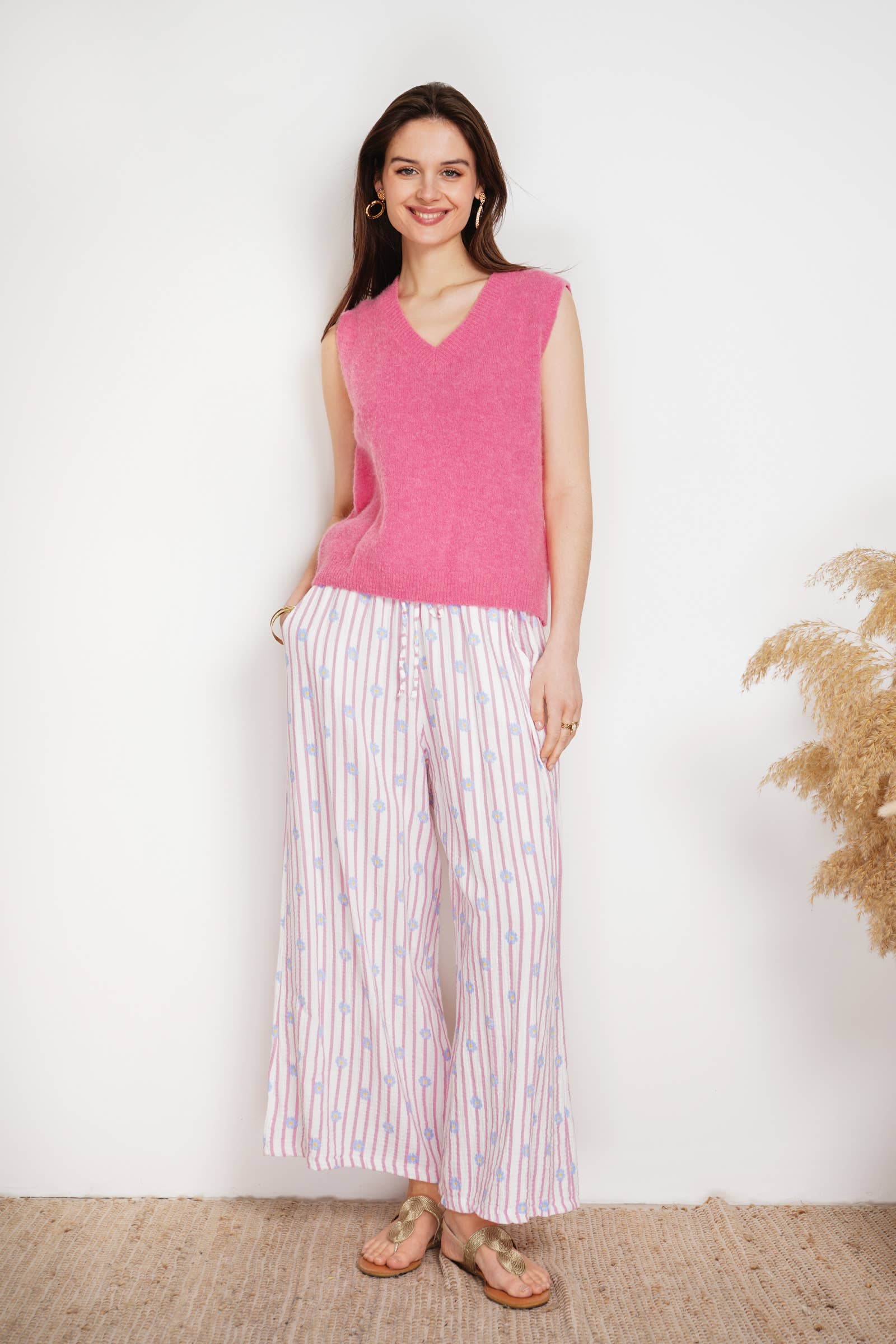 NOELINE – Engroshandel Pullover - Dame – Superfin alpaca vest uden ærmer 265103