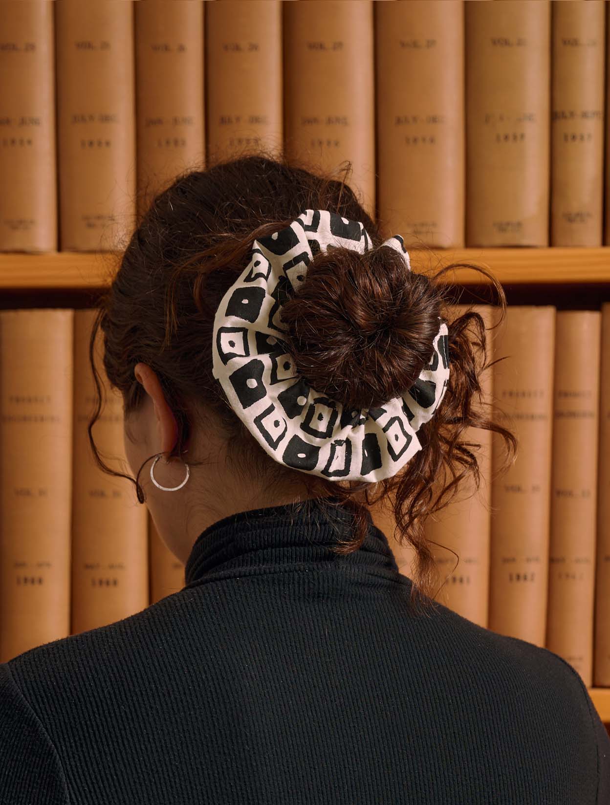 LCQKS - Wholesale Scrunchie - Women's - Hand Printed and Sewn Cotton Scrunchies2