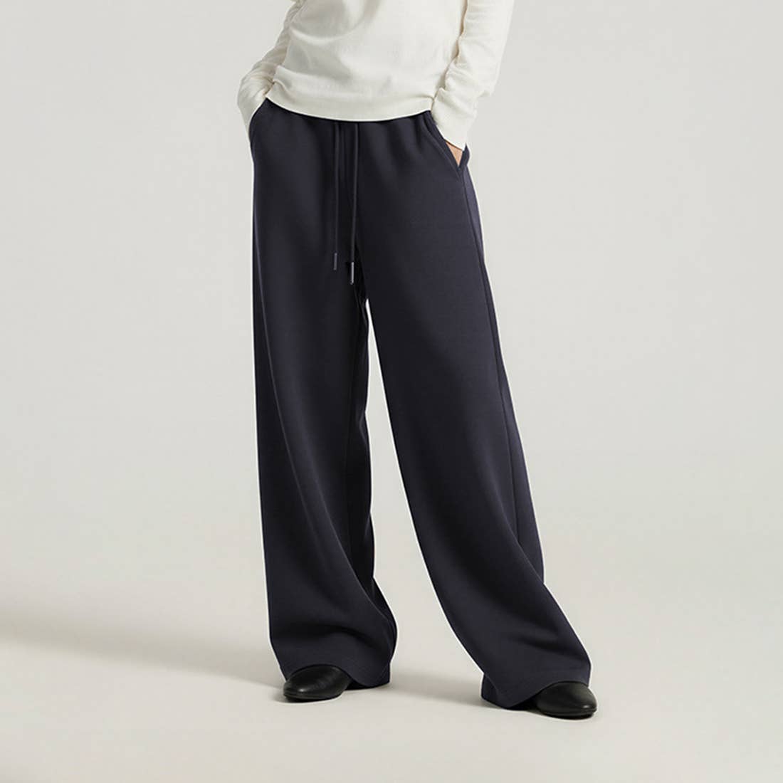 Sodalemon - Wholesale Pants - Women's - Women Mid-Rise Wide-Leg Pants - Lyocell Air Layer0